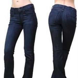 James Jeans Dark Wash Reboot Medium Rise flare 26